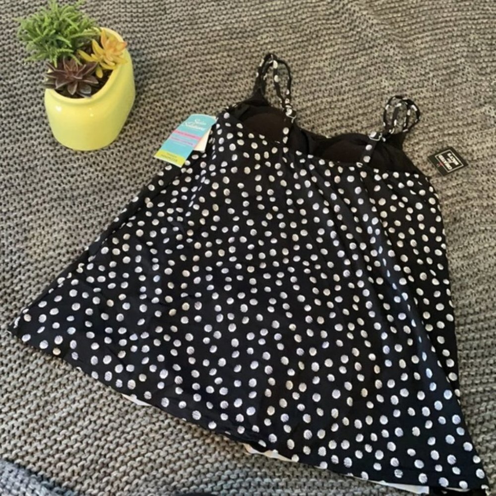 10/ 20W/ 22W Swim Solutions Swim Dress BB32 - Picture 7 of 10